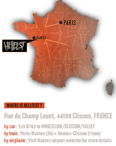 Hellfest's location