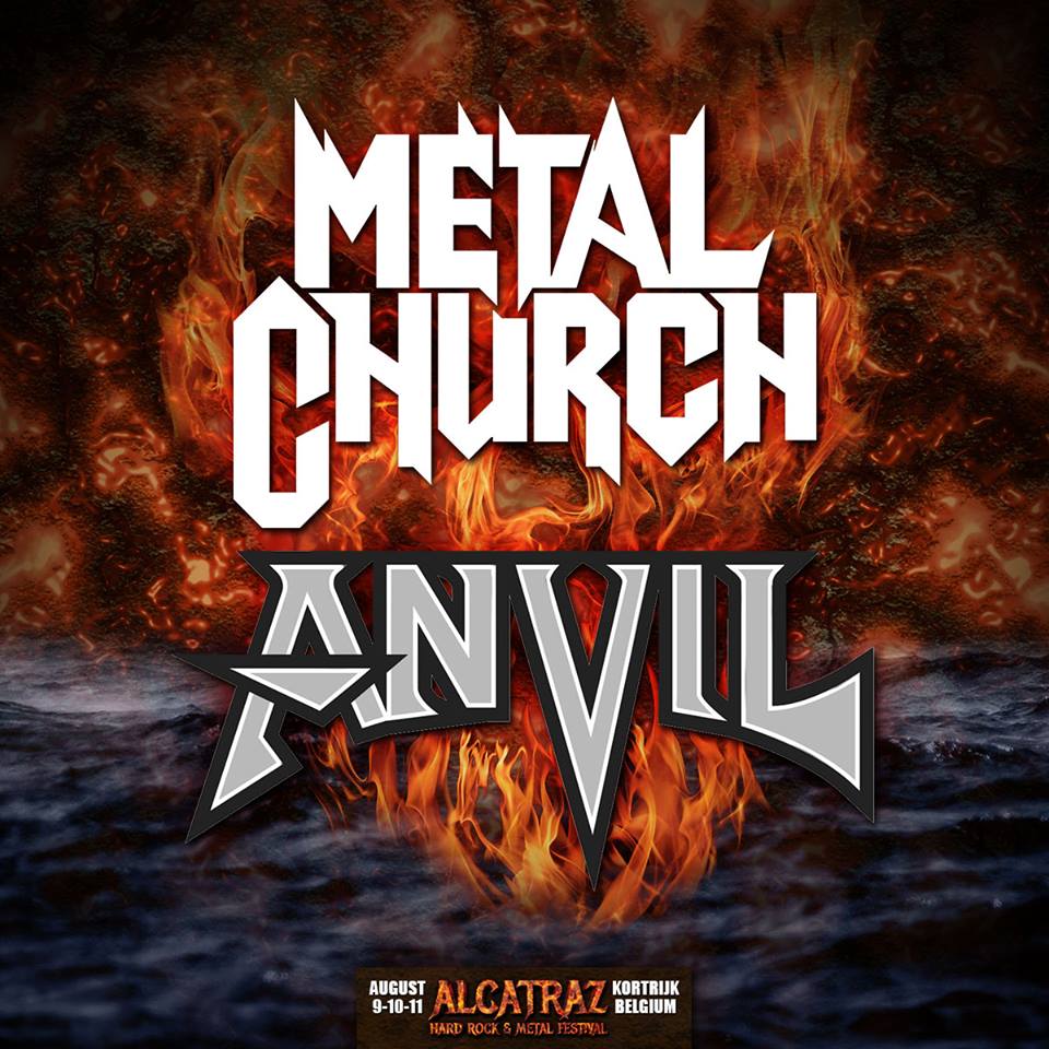 Metal Church and Anvil at Alcatraz 2019!