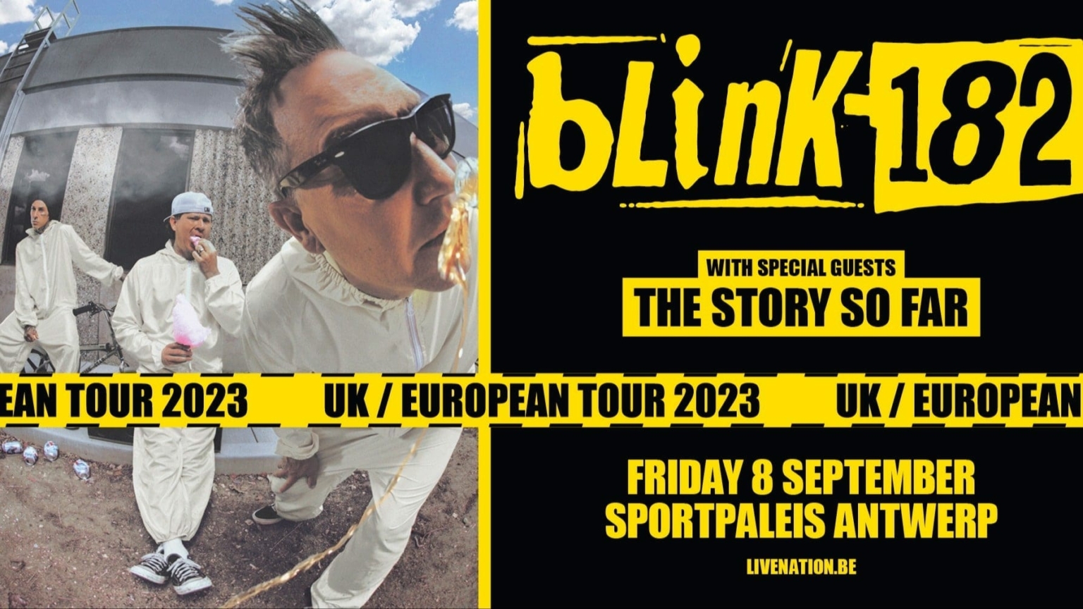 Blink-182 (Sportpaleis, Antwerp) - 08/09/2023 • GRIMM Gent