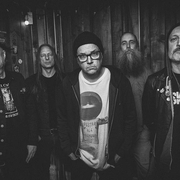 Disfear promo photo by Robert Samsonowitz in April 2025.